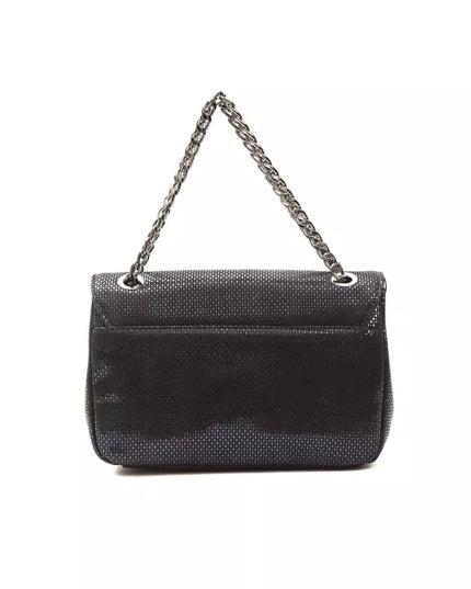 Pompei Donatella Blue Leather Women Crossbody Bag