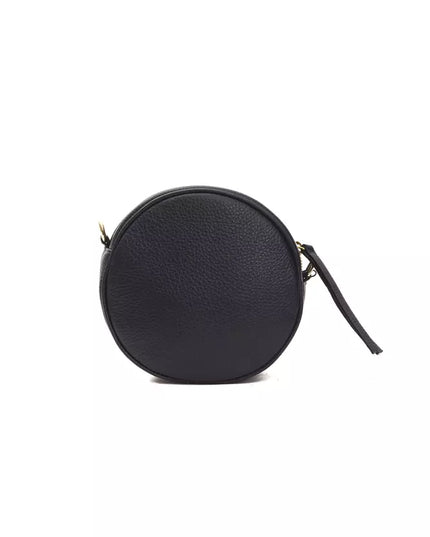 Pompei Donatella Gray Leather Women Crossbody Bag