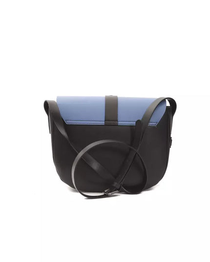 Pompei Donatella Blue Leather Women Crossbody Bag