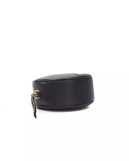 Pompei Donatella Gray Leather Women Crossbody Bag