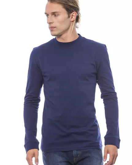 Verri Blue Cotton Men Sweater