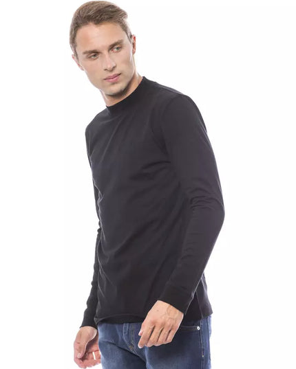 Verri Black Cotton Men's Sweater