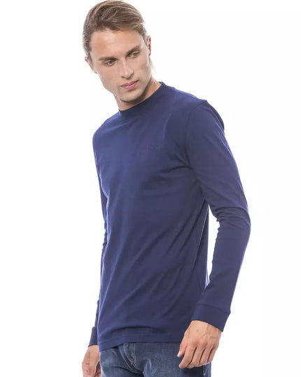 Verri Blue Cotton Men Sweater