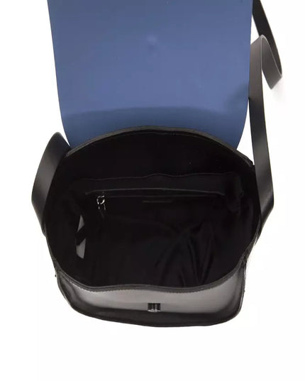 Pompei Donatella Blue Leather Women Crossbody Bag