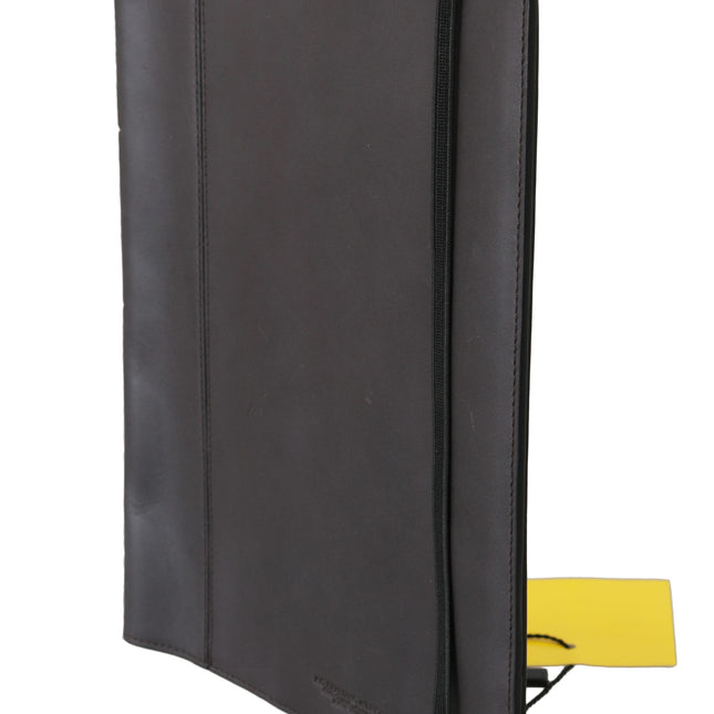 A.G. Spalding & Bros Black Leather Bifold Travel Holder Logo Wallet