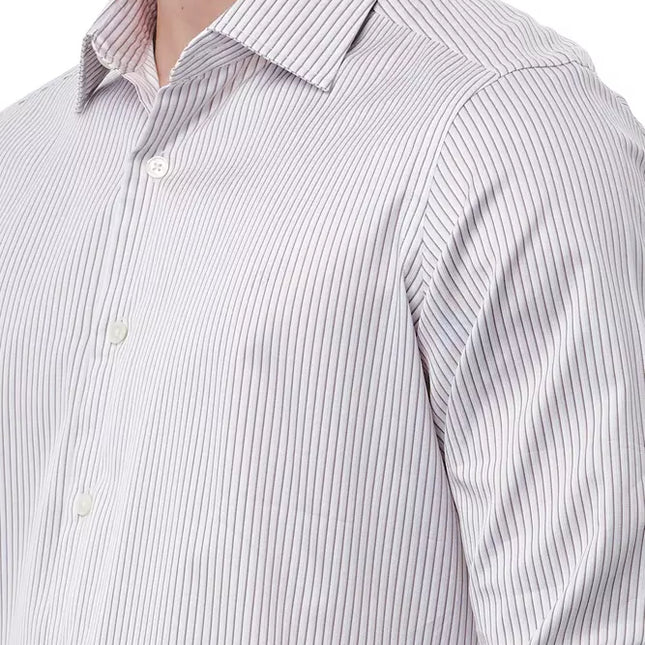 Bagutta White Cotton Men's Shirt