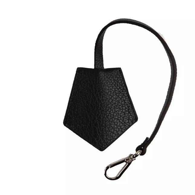 Neil Barrett Black Leather Men's Keychain