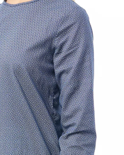 Bagutta Blue Cotton Women Shirt