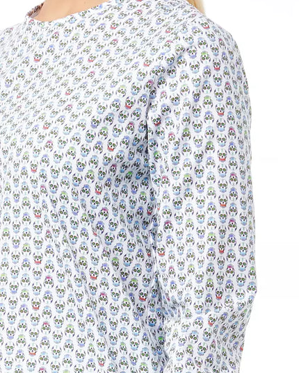 Bagutta White Cotton Women Blouse