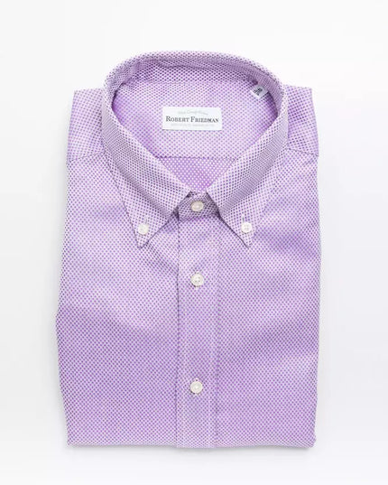 Robert Friedman Multicolor Cotton Men Shirt