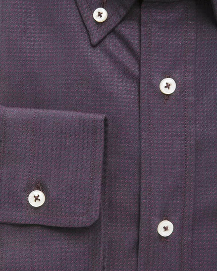 Robert Friedman Black Cotton Men Shirt