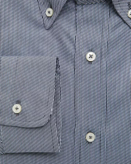 Robert Friedman Blue Cotton Men Shirt