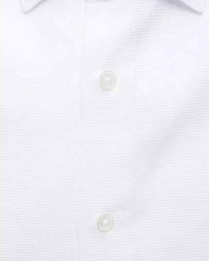 Robert Friedman White Cotton Men's Shirt