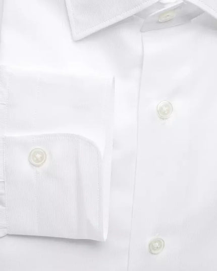 Robert Friedman White Cotton Men's Shirt