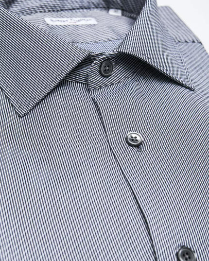 Robert Friedman Blue Cotton Men Shirt
