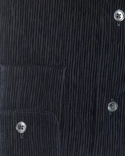 Robert Friedman Black Cotton Men Shirt
