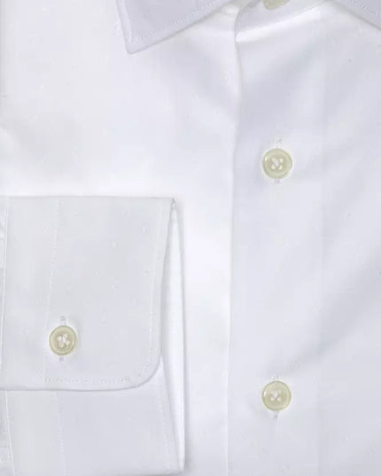 Robert Friedman White Cotton Men Shirt