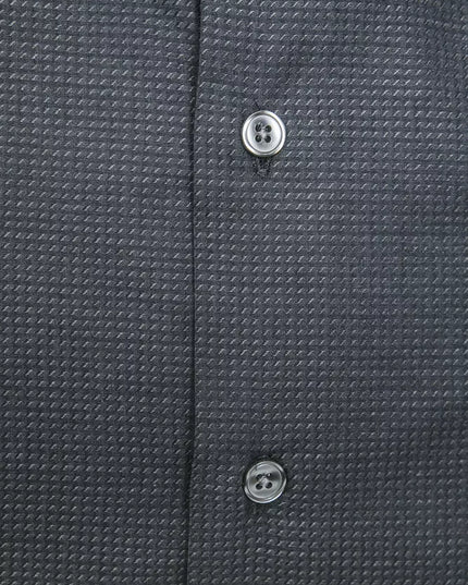 Robert Friedman Black Cotton Men's Shirt