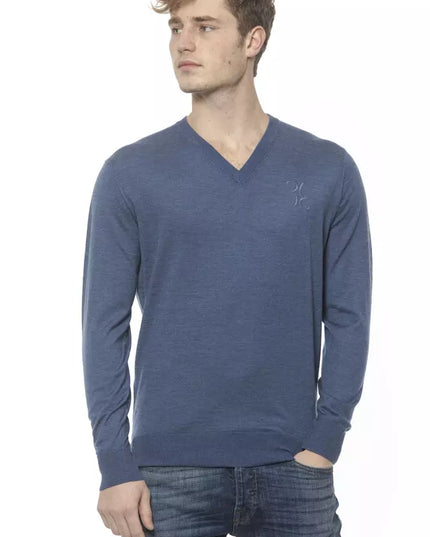Billionaire Italian Couture Blue Cashmere Sweater