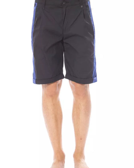 Verri Black Cotton Men's Short