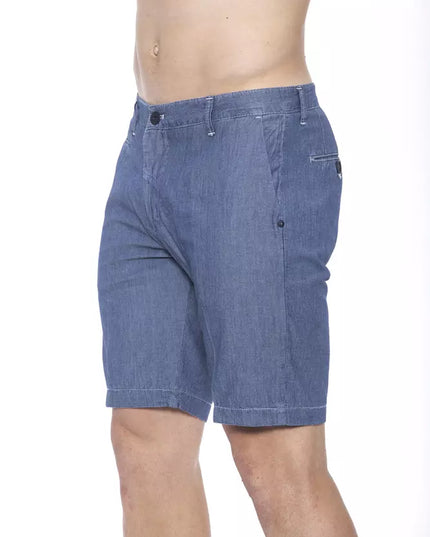 Armata Di Mare Blue Cotton Shorts