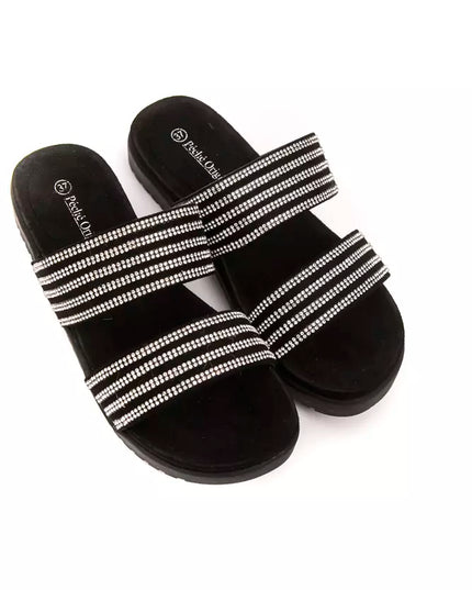 Péché Originel Silver Textile Women Sandal