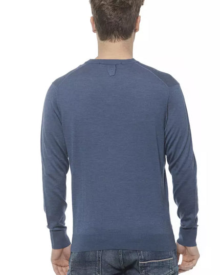 Billionaire Italian Couture Blue Cashmere Sweater