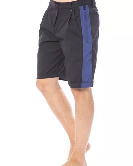 Verri Black Cotton Men's Short