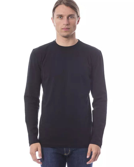 Verri Black Cotton Men T-Shirt