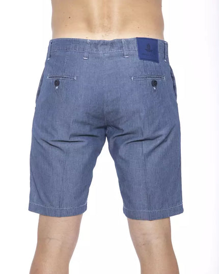 Armata Di Mare Blue Cotton Shorts