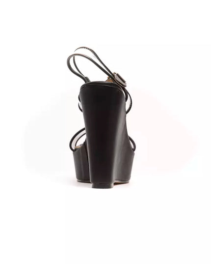 Péché Originel Black Polyethylene Women Sandal