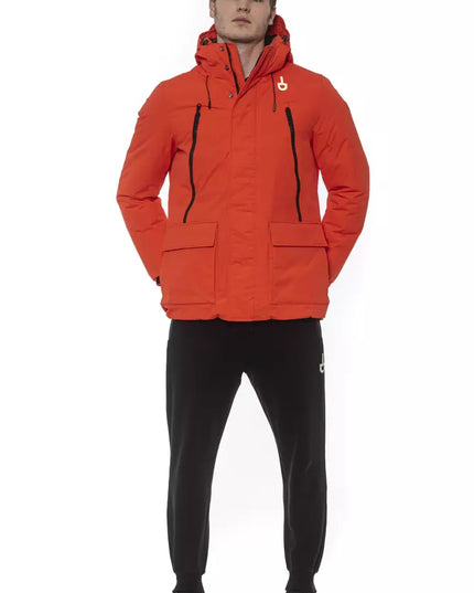 Tond Red Polyester Men's Jacket