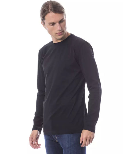 Verri Black Cotton Men T-Shirt