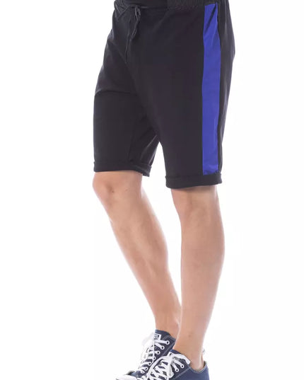 Verri Black Cotton Men's Short