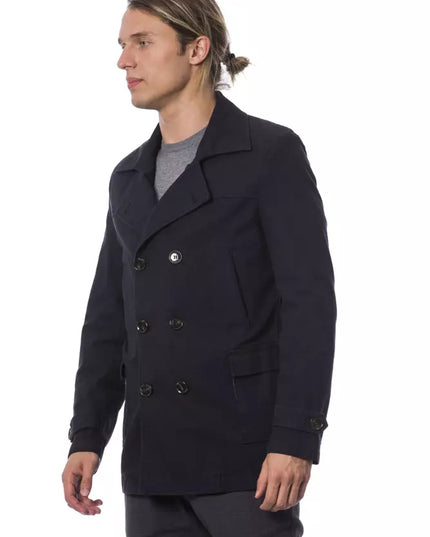 Verri Blue Cotton Men's Blazer