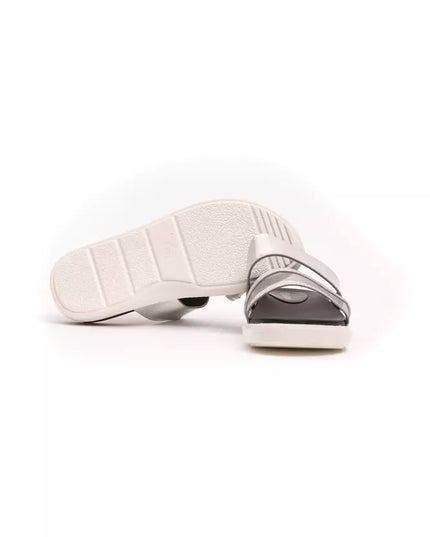 Péché Originel Silver Polyethylene Women Sandal