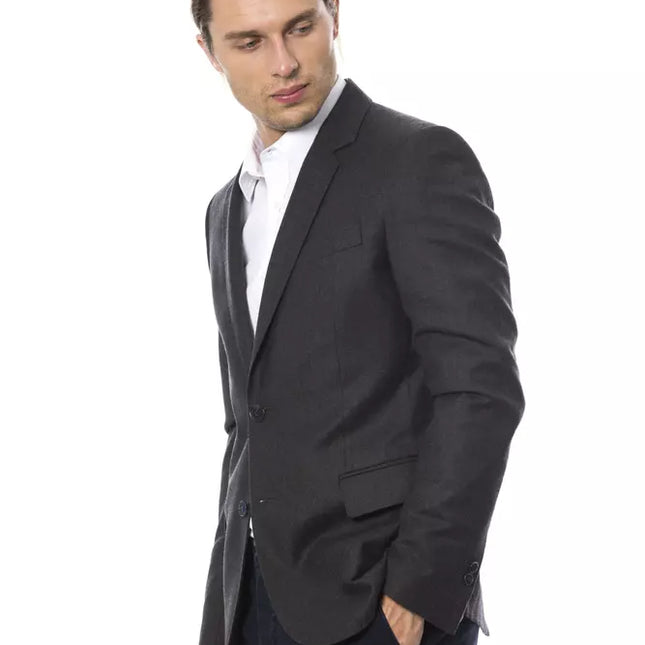 Verri Gray Wool Men's Blazer