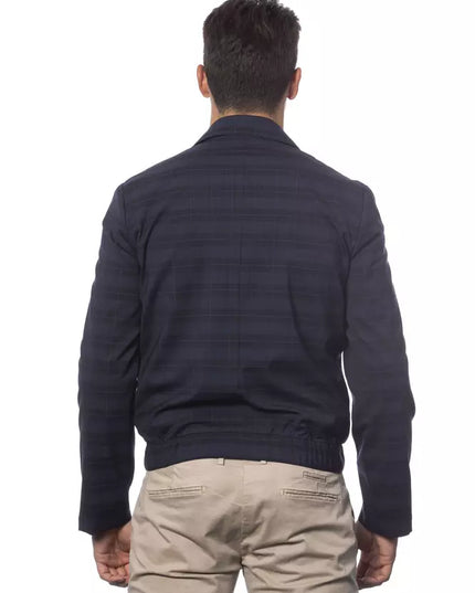 Verri Blue Wool Light Jacket