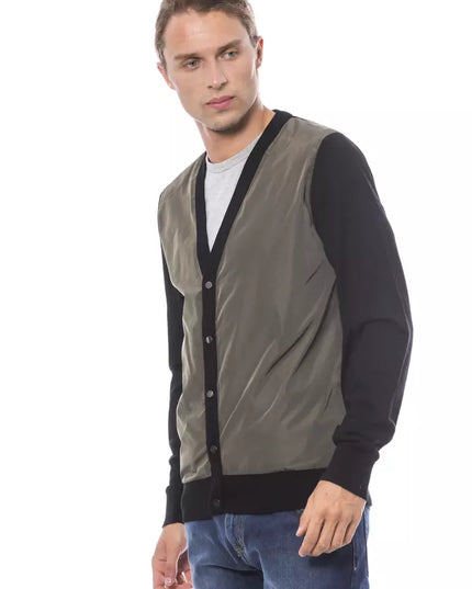 Verri Multicolor Wool Men Cardigan