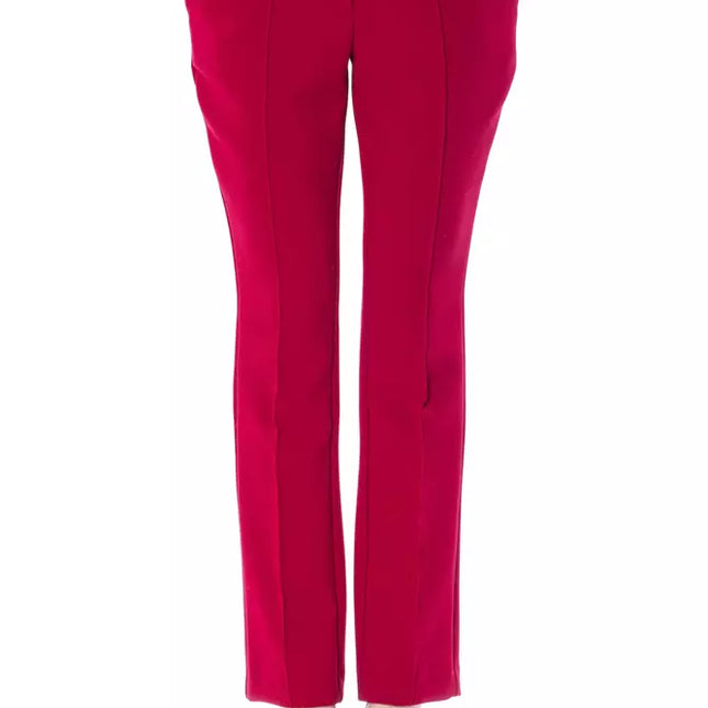 BYBLOS Fuchsia Polyester Women Pant