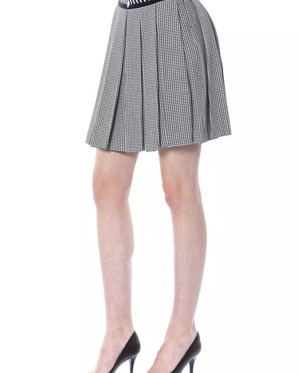 BYBLOS Black Viscose Women Skirt