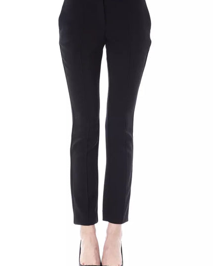 BYBLOS Black Polyester Women Pants
