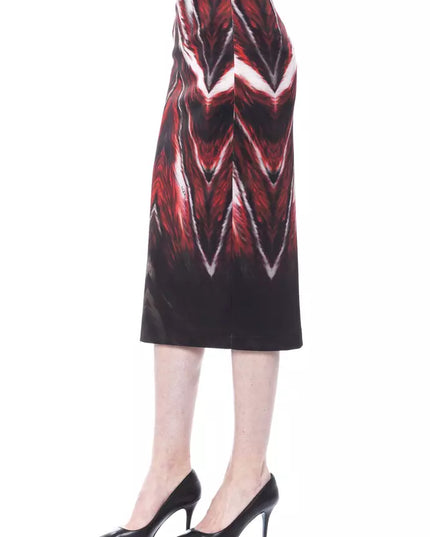 BYBLOS Multicolor Polyester Women Pencil Skirt