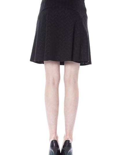 BYBLOS Black Polyester Skirt
