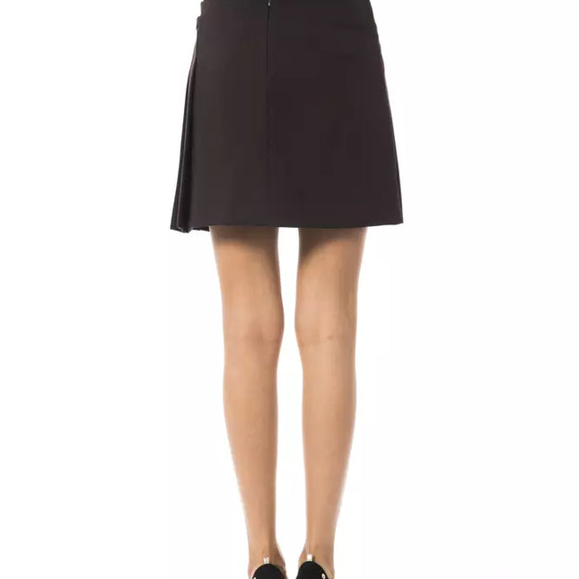 BYBLOS Brown Polyester Women Skirt