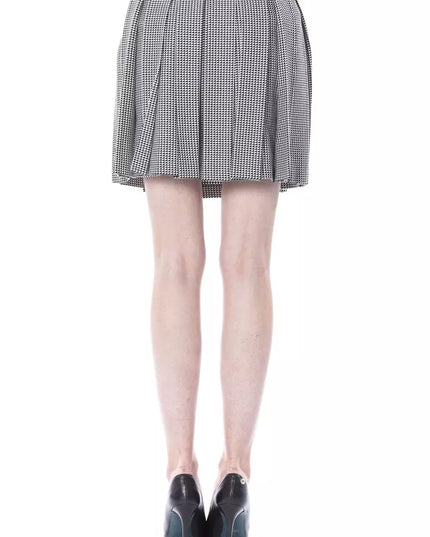 BYBLOS Black Viscose Women Skirt