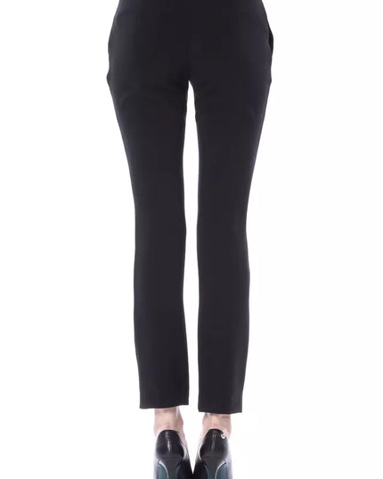 BYBLOS Black Polyester Women Pants