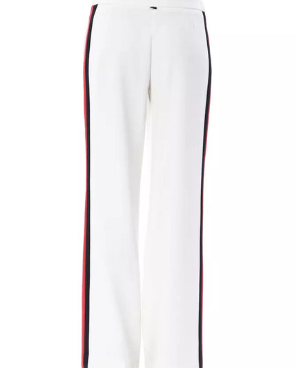 BYBLOS White Polyester Women Pant
