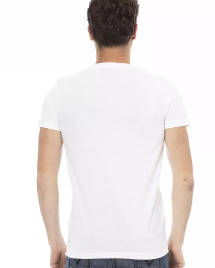 Trussardi Action White Cotton Men's T-Shirt