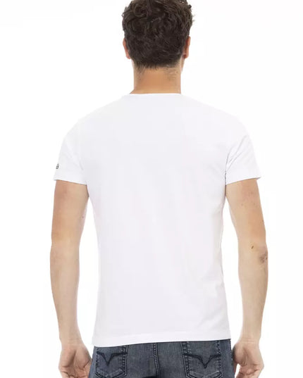 Trussardi Action White Cotton Men's T-Shirt